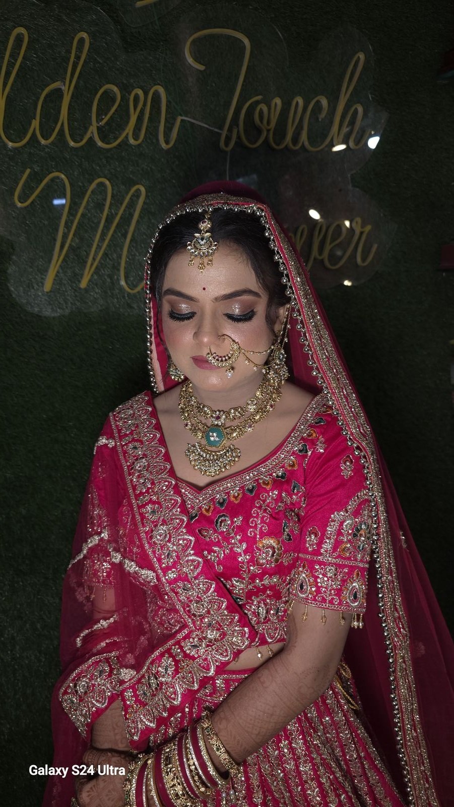 Bridal look